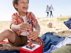 Child Playing With Paw Patrol Jungle Pups: Marshall Tonie