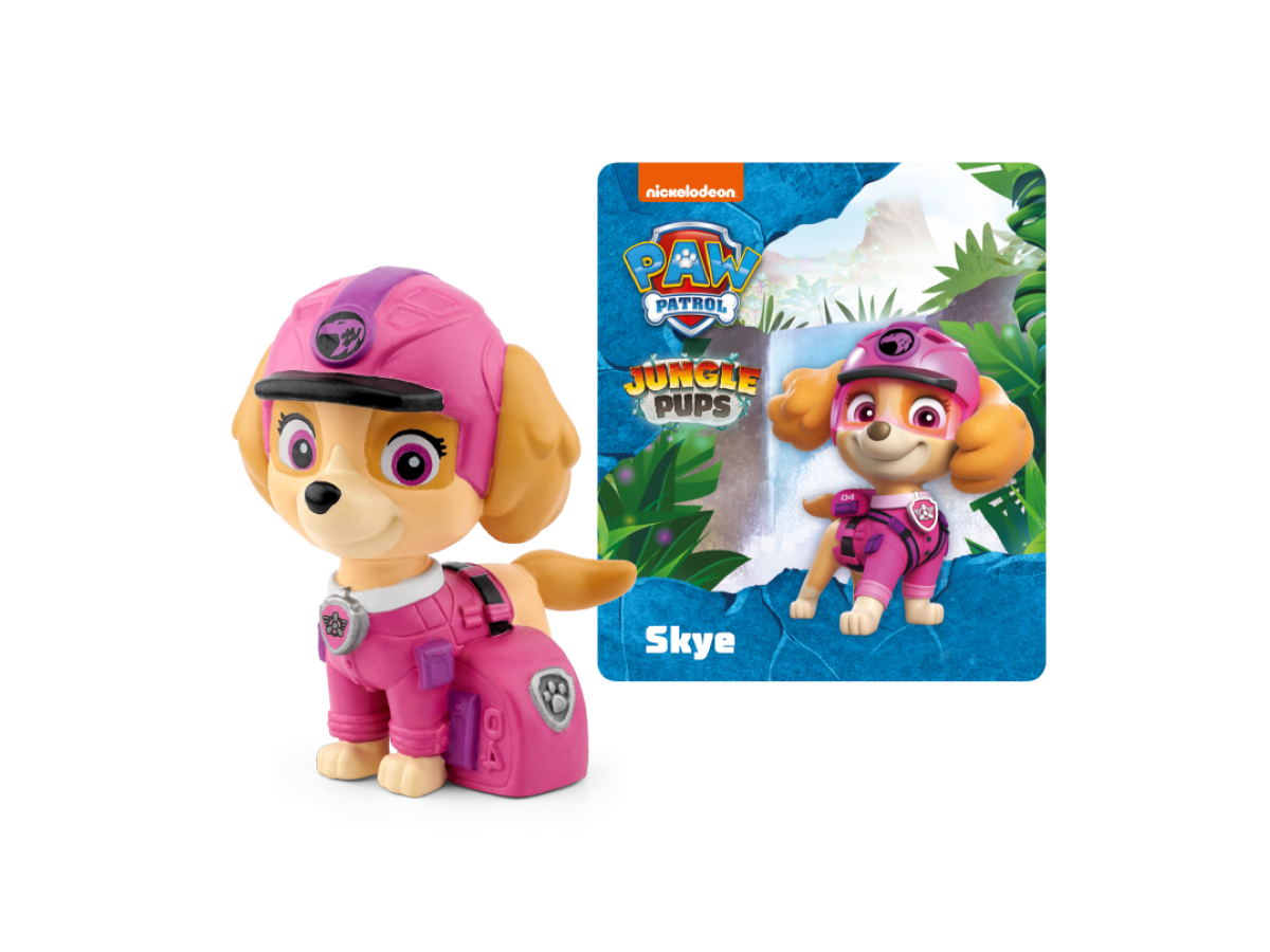 PAW Patrol Jungle Pups: Skye Tonie audio figurine with content illustration