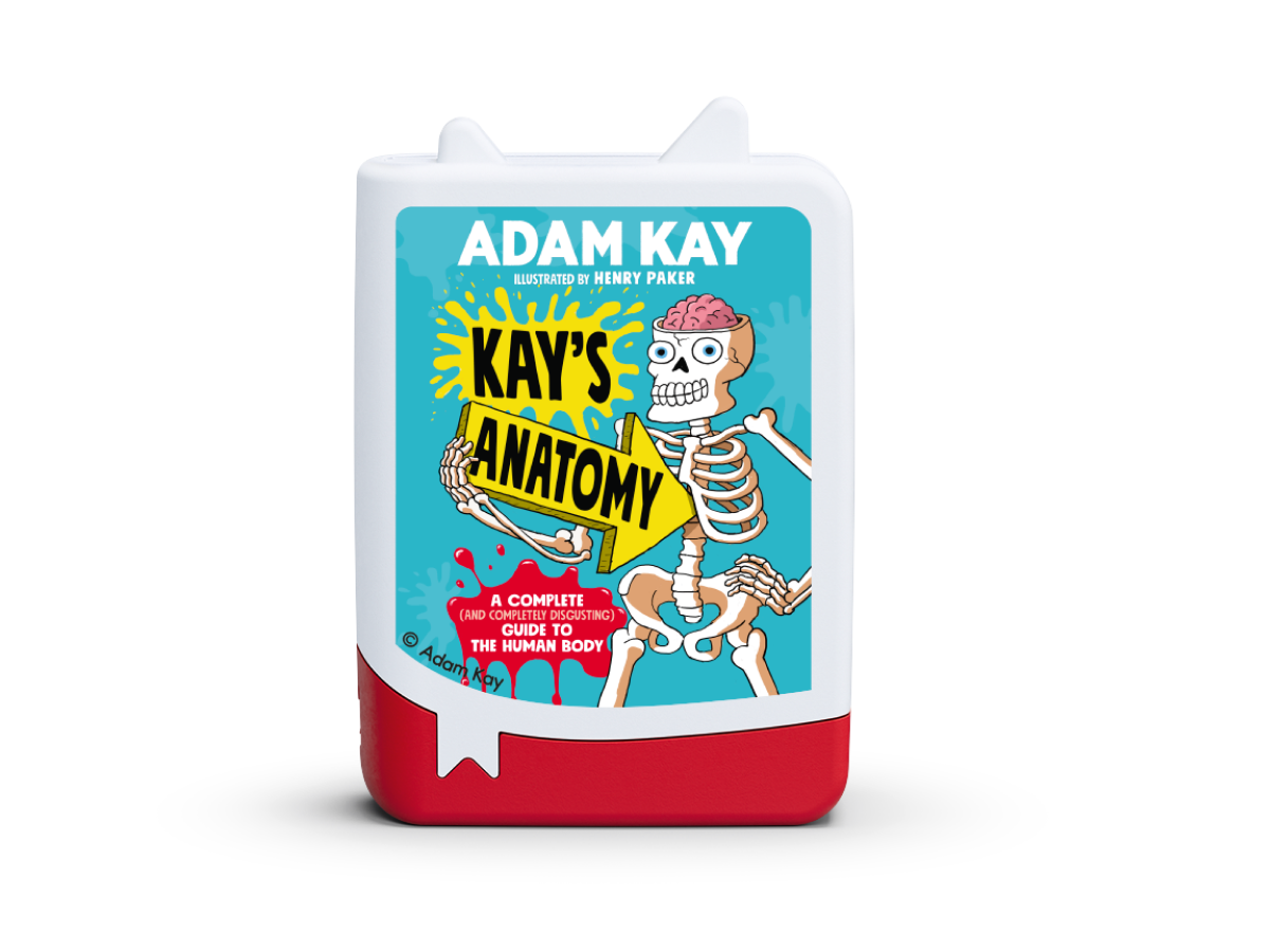 Adam Kay: Kay's Anatomy Book Tonie audio figurine for the Toniebox, which plays audio content