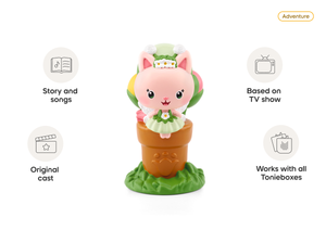 Gabby's Dollhouse: Kitty Fairy Tonie audio figurine, inspiring audio journeys and imaginative play
