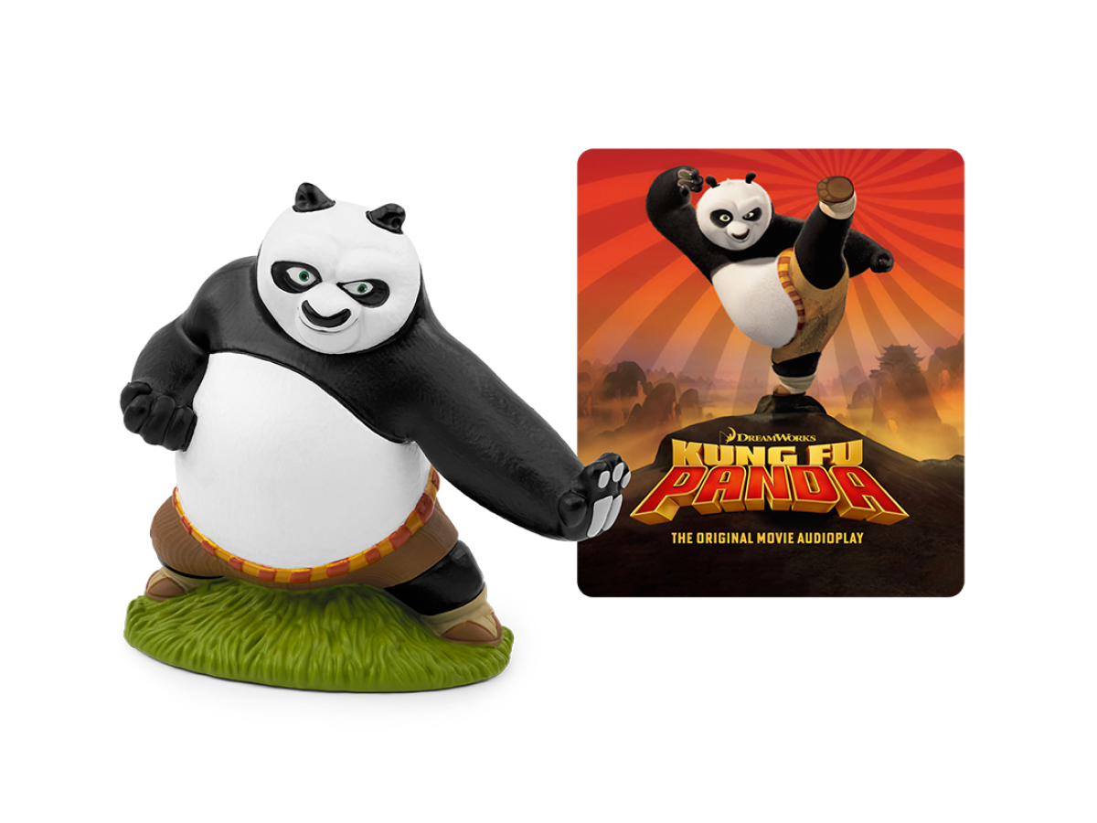 Kung Fu Panda Tonie audio figurine with content illustration