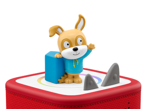 Lalalinos: Cosmo - Bumbaloo Beats Tonie on a red Toniebox 2 ready to play audio stories and songs