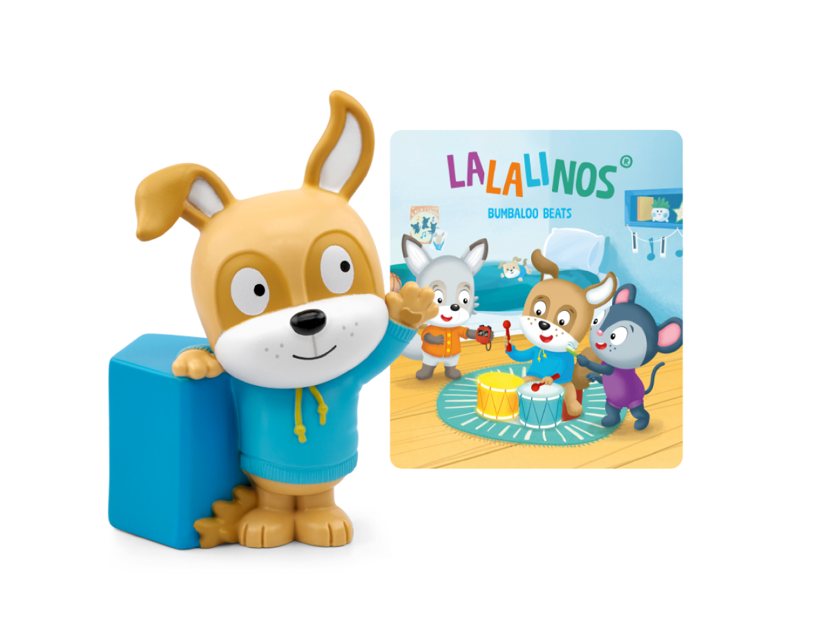 Lalalinos: Cosmo - Bumbaloo Beats Tonie audio figurine with content illustration