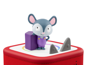 Lalalinos: Scout - Move and Groove in Bumbaloo Tonie on a red Toniebox 2 ready to play audio stories and songs