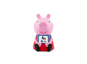 Peppa Pig: Learn with Peppa Tonie audio figurine for the Toniebox, which plays audio content