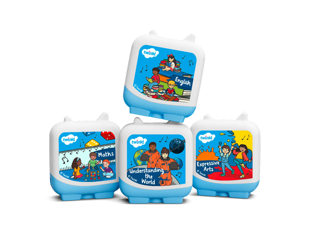 Twinkl - Learn with Twinkl Tonie audio figurine for the Toniebox, which plays audio content
