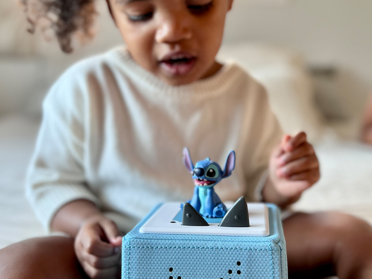 Child Playing With Disney Lilo & Stitch Tonie