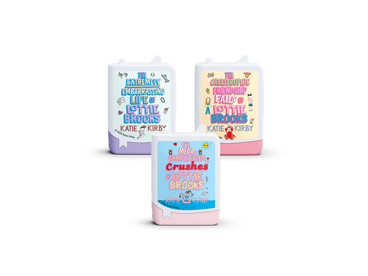 Lottle Brooks 3x Book Tonies Set