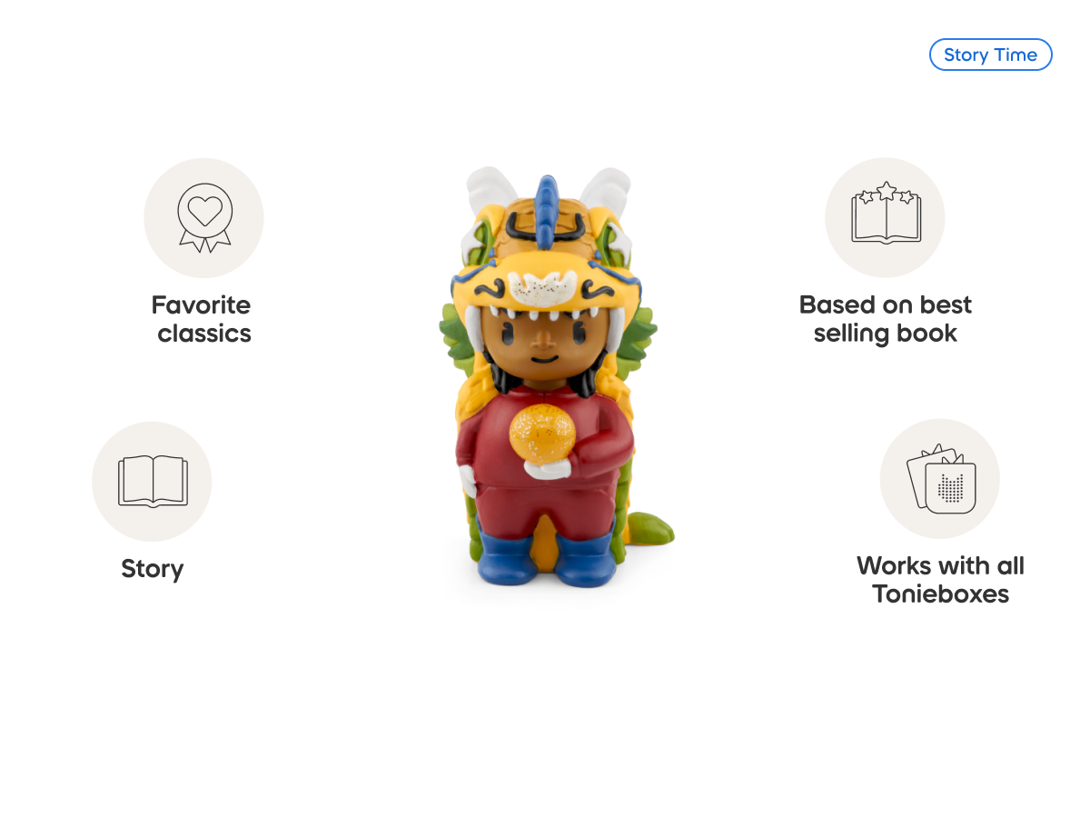 Lunar New Year Tonie audio figurine, inspiring audio journeys and imaginative play