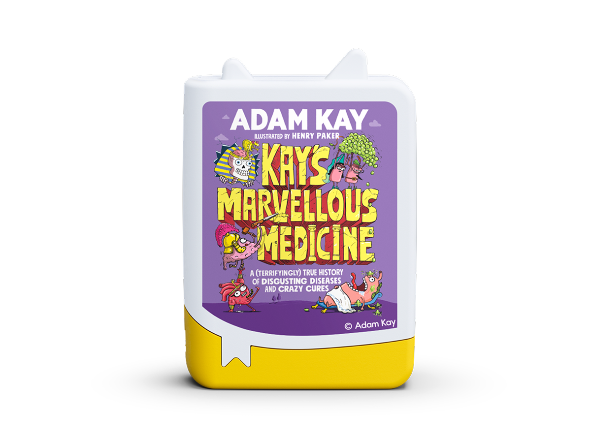 Adam Kay: Marvellous Medicine Book Tonie audio figurine for the Toniebox, which plays audio content