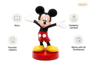 Disney Mickey Mouse Tonie audio figurine, inspiring audio journeys and imaginative play
