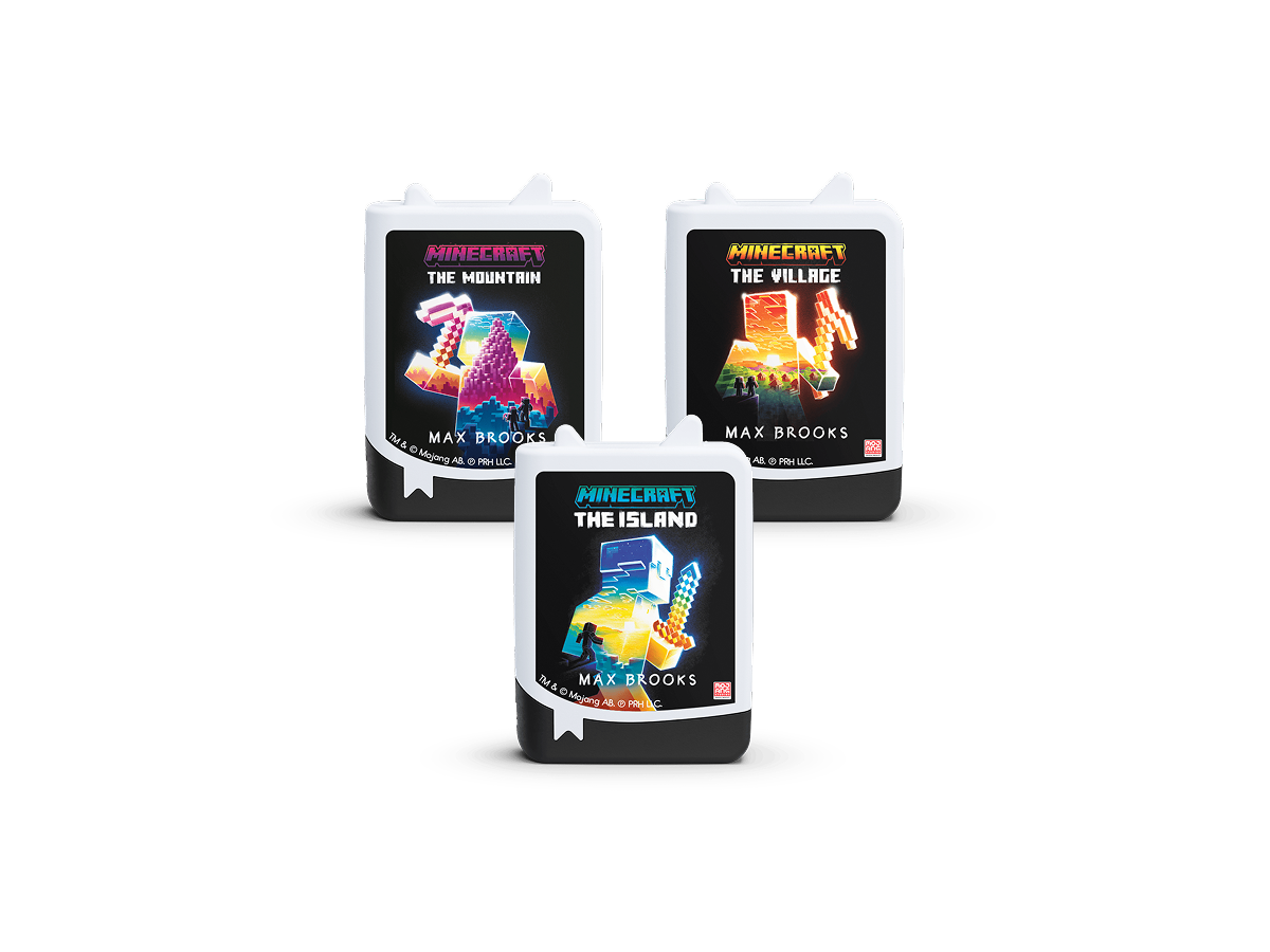 Minecraft 3x Book Tonies Set