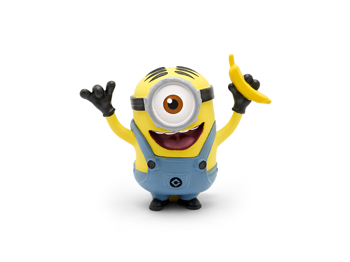 Despicable Me Minion Tonie audio figurine for the Toniebox, which plays audio content