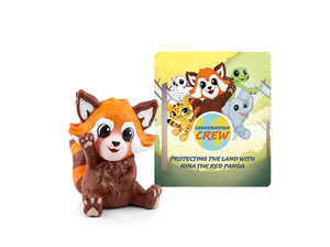 Conservation Crew: Nina the Red Panda Tonie audio figurine with content illustration