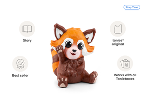 Conservation Crew: Nina the Red Panda Tonie audio figurine, inspiring audio journeys and imaginative play