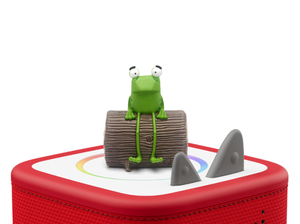 Oi Frog and friends Tonie on a red Toniebox 2 ready to play audio stories and songs