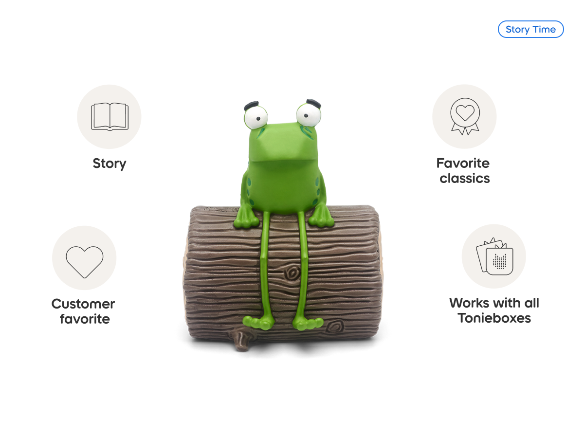 Oi Frog and friends  Tonie audio figurine from the story time category, inspiring audio journeys and imaginative play