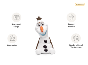 Disney Frozen: Olaf Tonie audio figurine, inspiring audio journeys and imaginative play