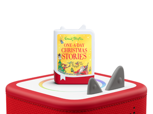 Enid Blyton One-A-Day Christmas Stories Book Tonie on a Red Toniebox 2 ready to play audio stories and songs curated for older listeners