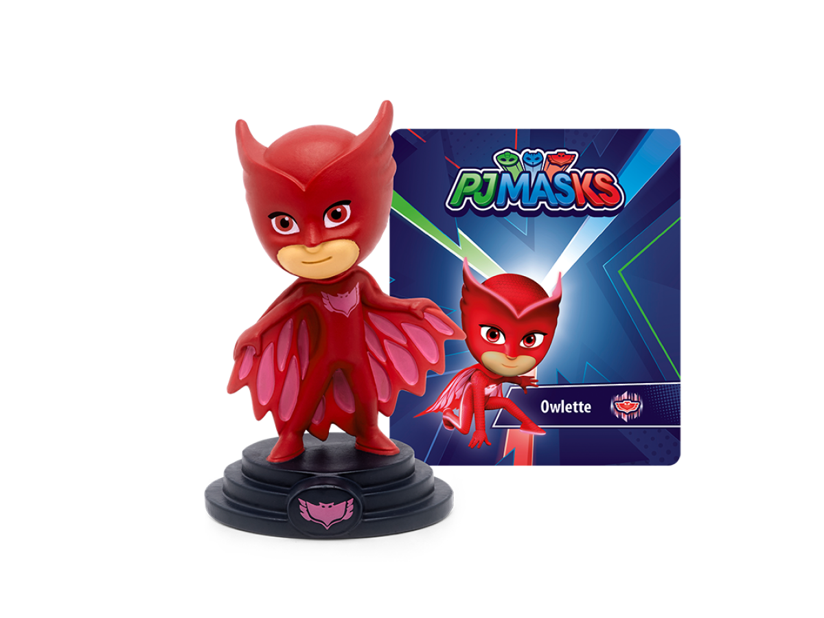PJ Masks: Owlette Tonie audio figurine with content illustration