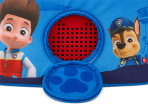 details view of the perforated circle on the Listen & Play Bag - PAW Patrol