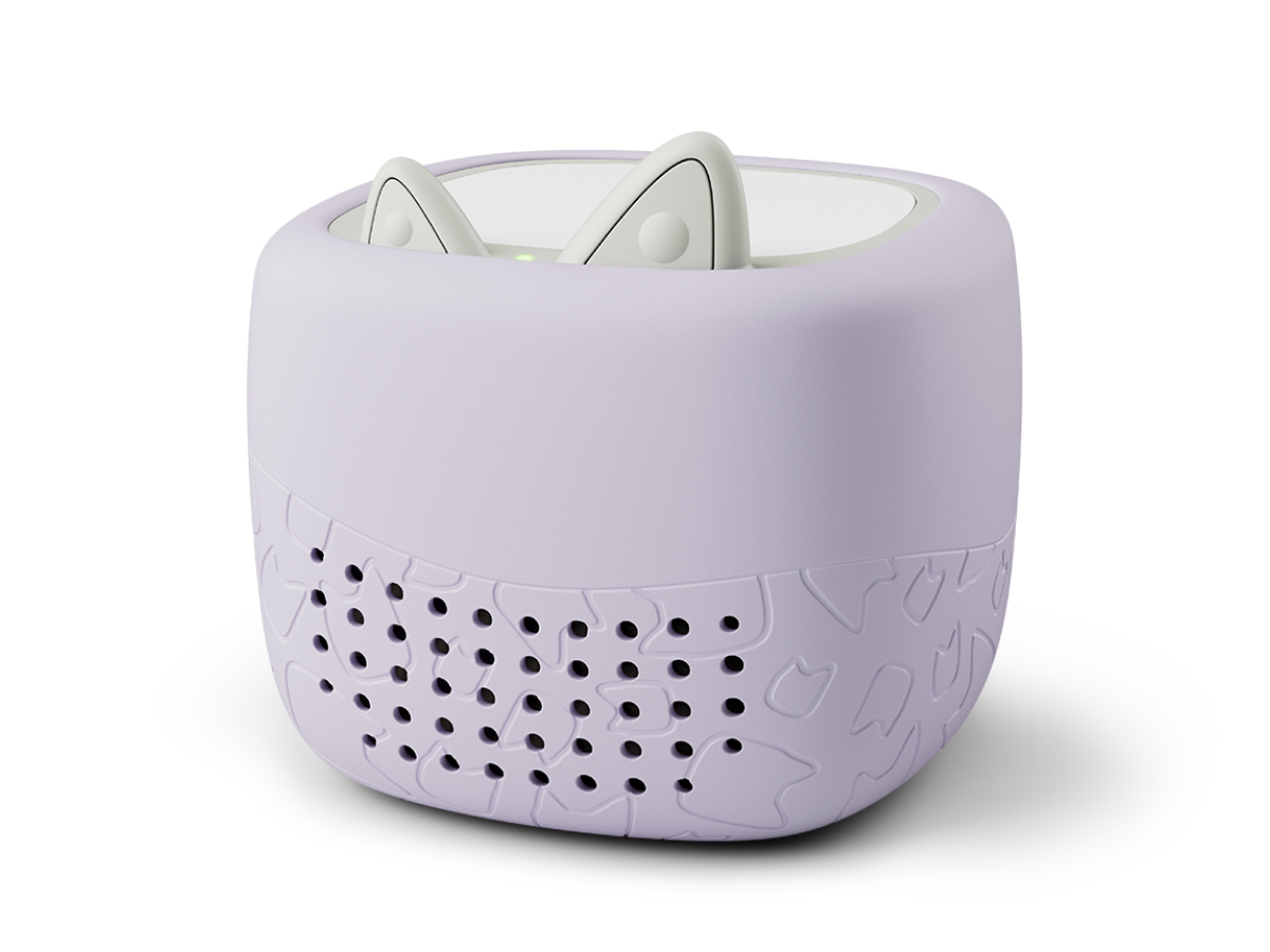 Toniebox Lite Cover pastel lilac on a toniebox lite