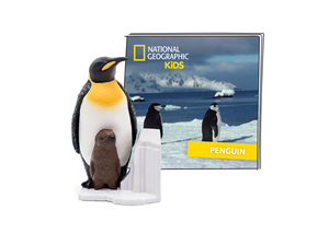 National Geographic Kids: Penguin Tonie audio figurine with content illustration