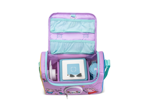 open view with toniebox inside of Listen & Play Bag - Peppa Pig