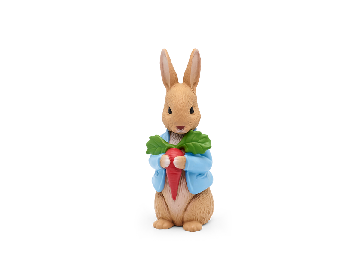 Peter Rabbit Tonie audio figurine for the Toniebox, which plays audio content