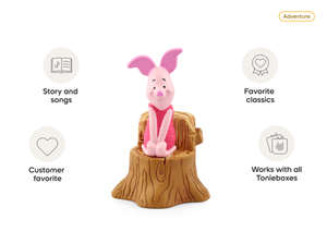Piglet Tonie audio figurine from the adventure category, inspiring audio journeys and imaginative play