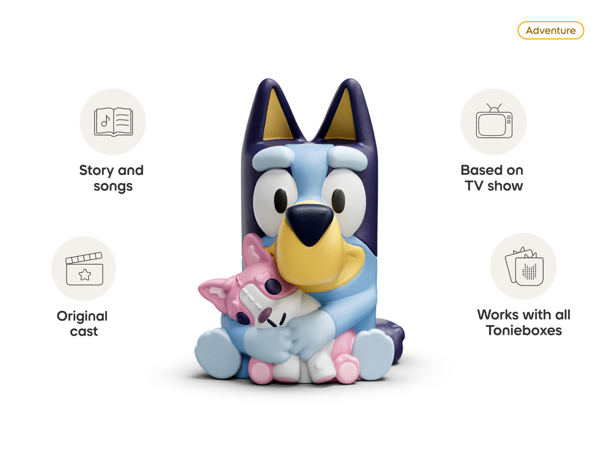 Toniebox 2 Bluey Starter Set - Cloud Pink