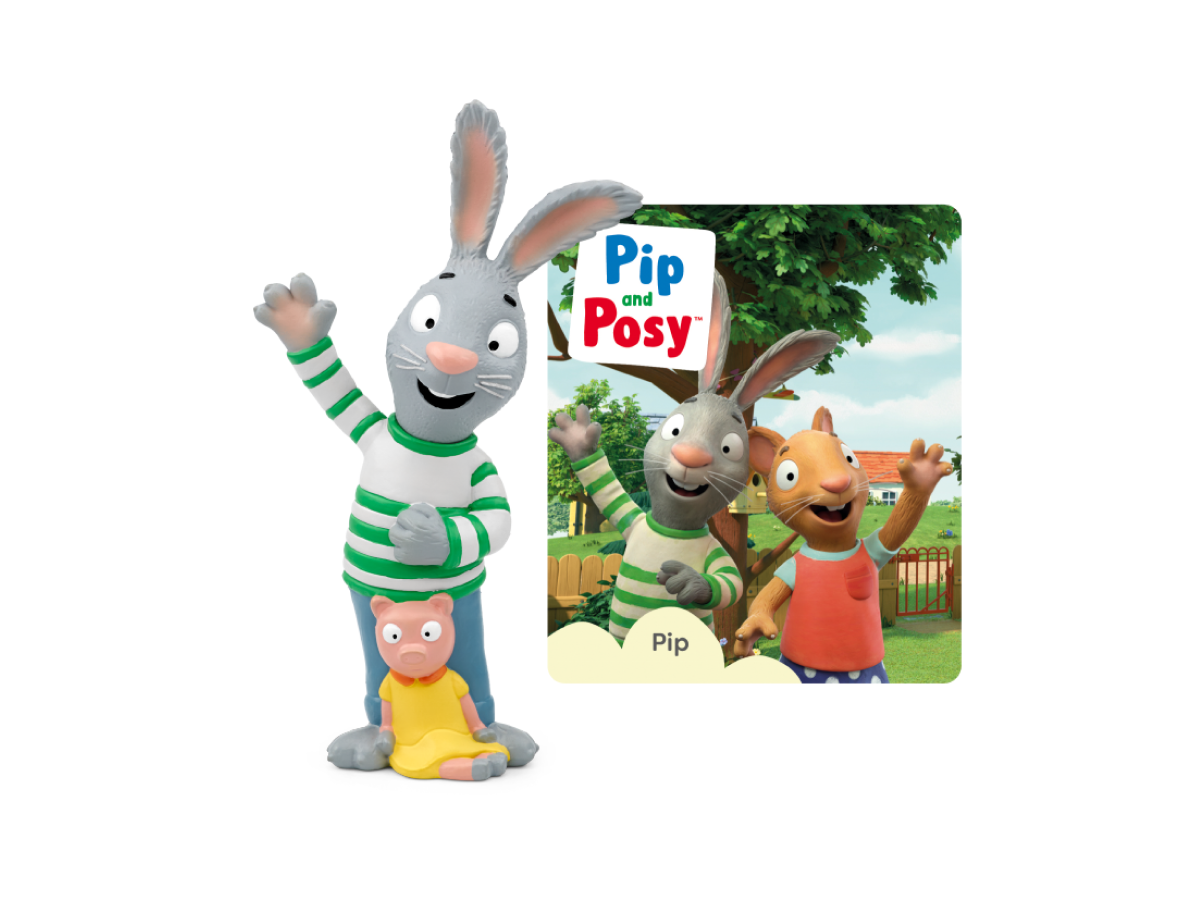 Pip and Posy: Pip Tonie audio figurine with content illustration