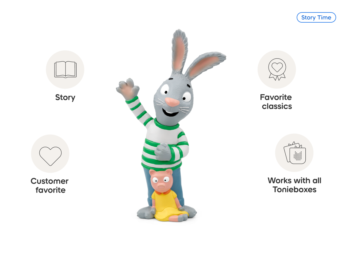 Pip and Posy-Pip Tonie audio figurine from the story time category, inspiring audio journeys and imaginative play