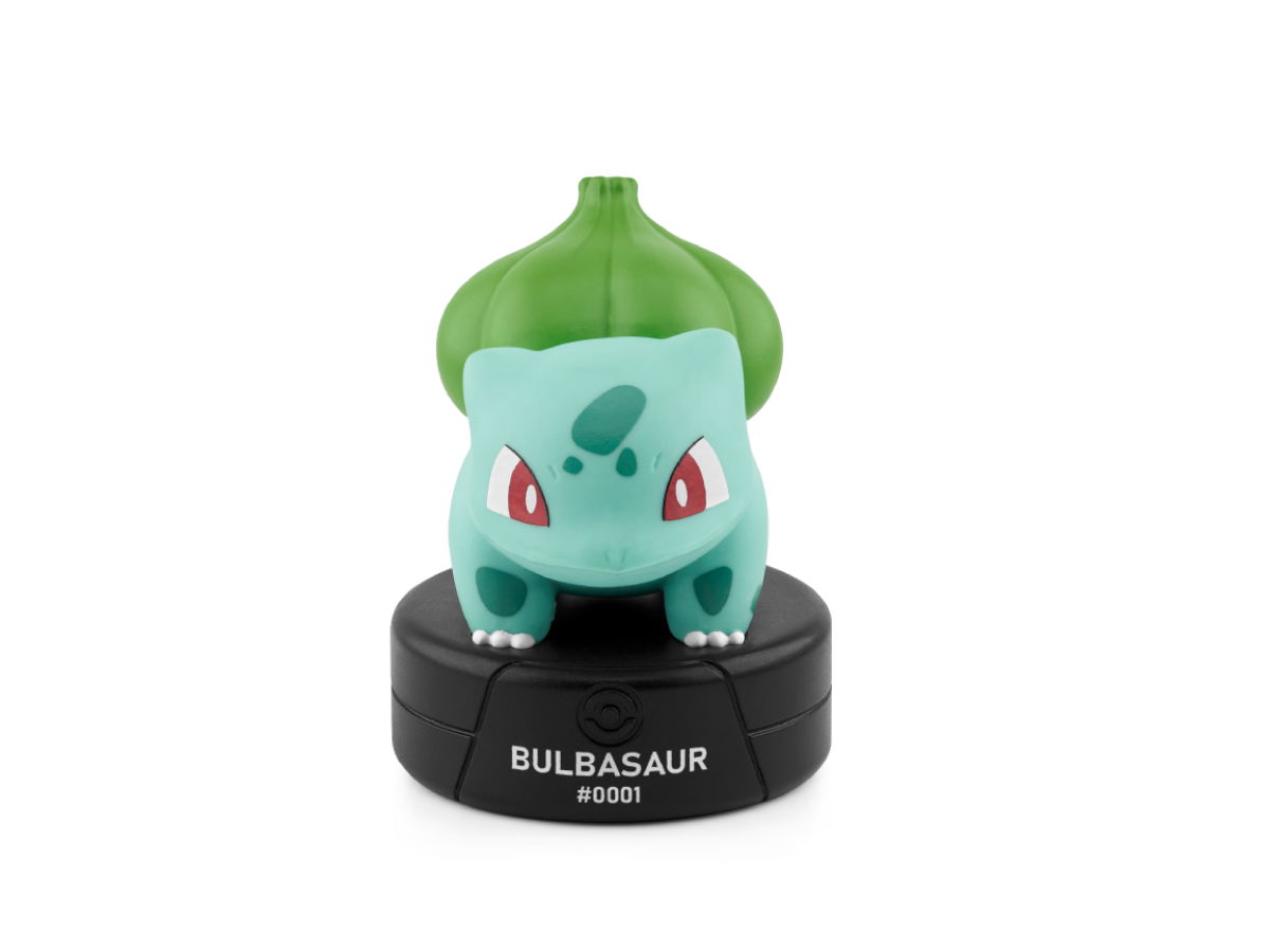 Pokémon Bulbasaur Tonie audio figurine for the Toniebox, which plays audio content