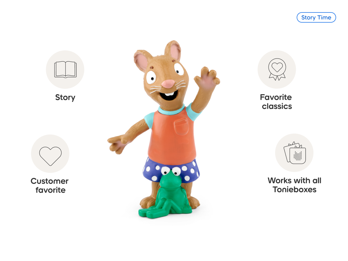 Pip and Posy Tonie audio figurine from the story time category, inspiring audio journeys and imaginative play
