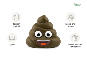 Potty Training Tonie audio figurine, inspiring audio journeys and imaginative play