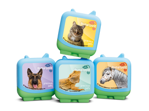 Animal World Precious Pets Clever Tonies - 4 Pack stacked together displaying the full set available