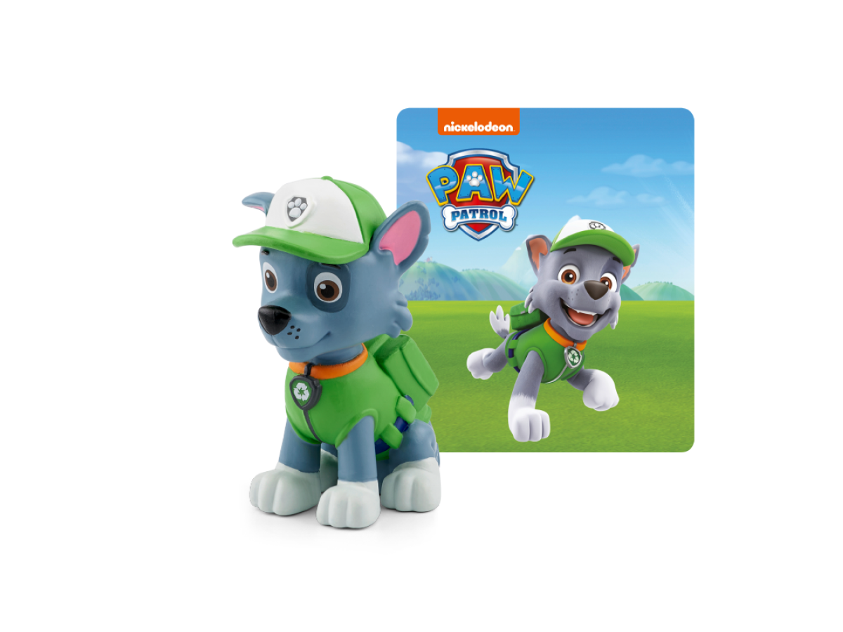 PAW Patrol: Rocky Tonie audio figurine with content illustration