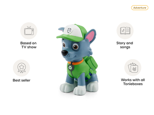 PAW Patrol: Rocky Tonie audio figurine, inspiring audio journeys and imaginative play