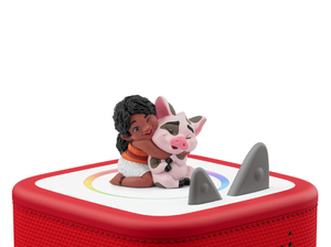 Disney Moana 2: Simea Tonie on a red Toniebox 2 ready to play audio stories and songs