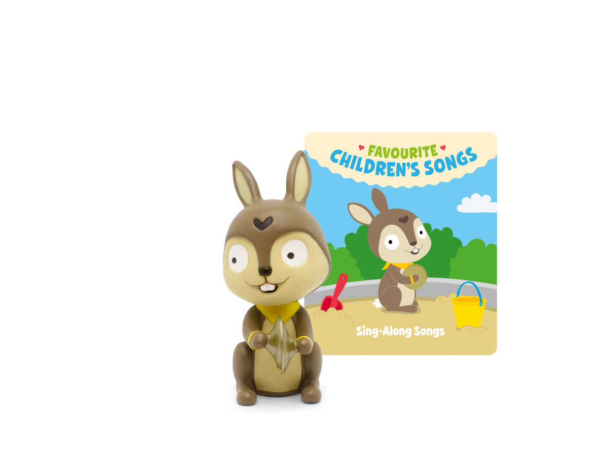 Favourite Children's Songs: Sing-Along Songs Tonie audio figurine with content illustration