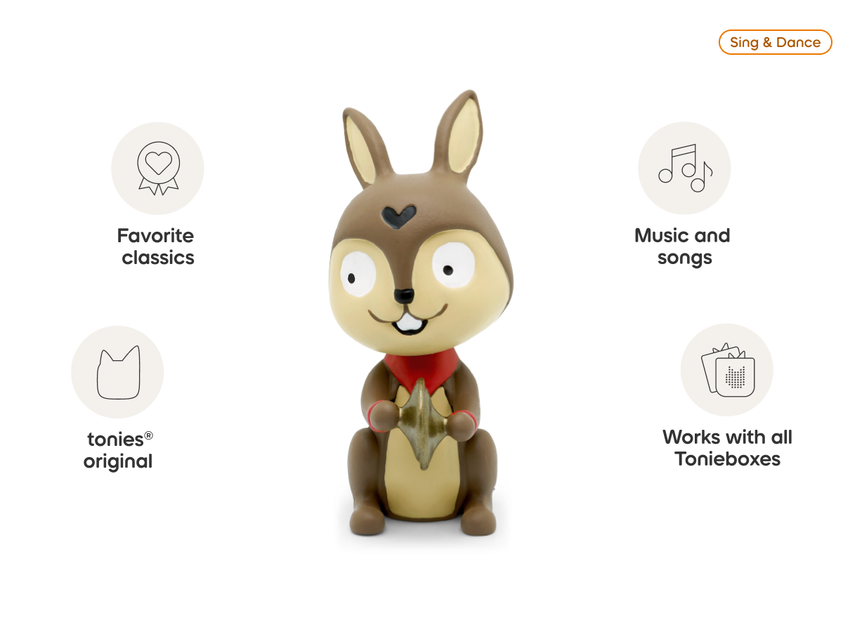 Sing-Along Songs audio figurine, inspiring audio journeys and imaginative play
