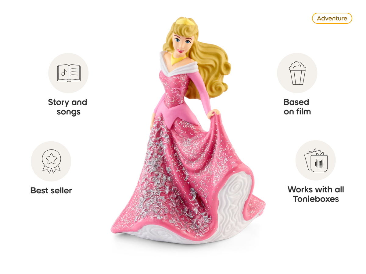 Disney Sleeping Beauty Tonie audio figurine, inspiring audio journeys and imaginative play