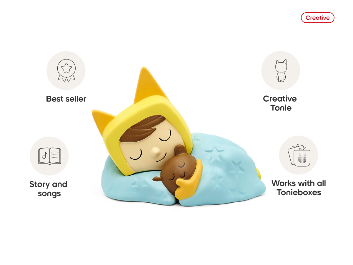 Sleepy Tonie audio figurine from the creative category, inspiring audio journeys and imaginative play