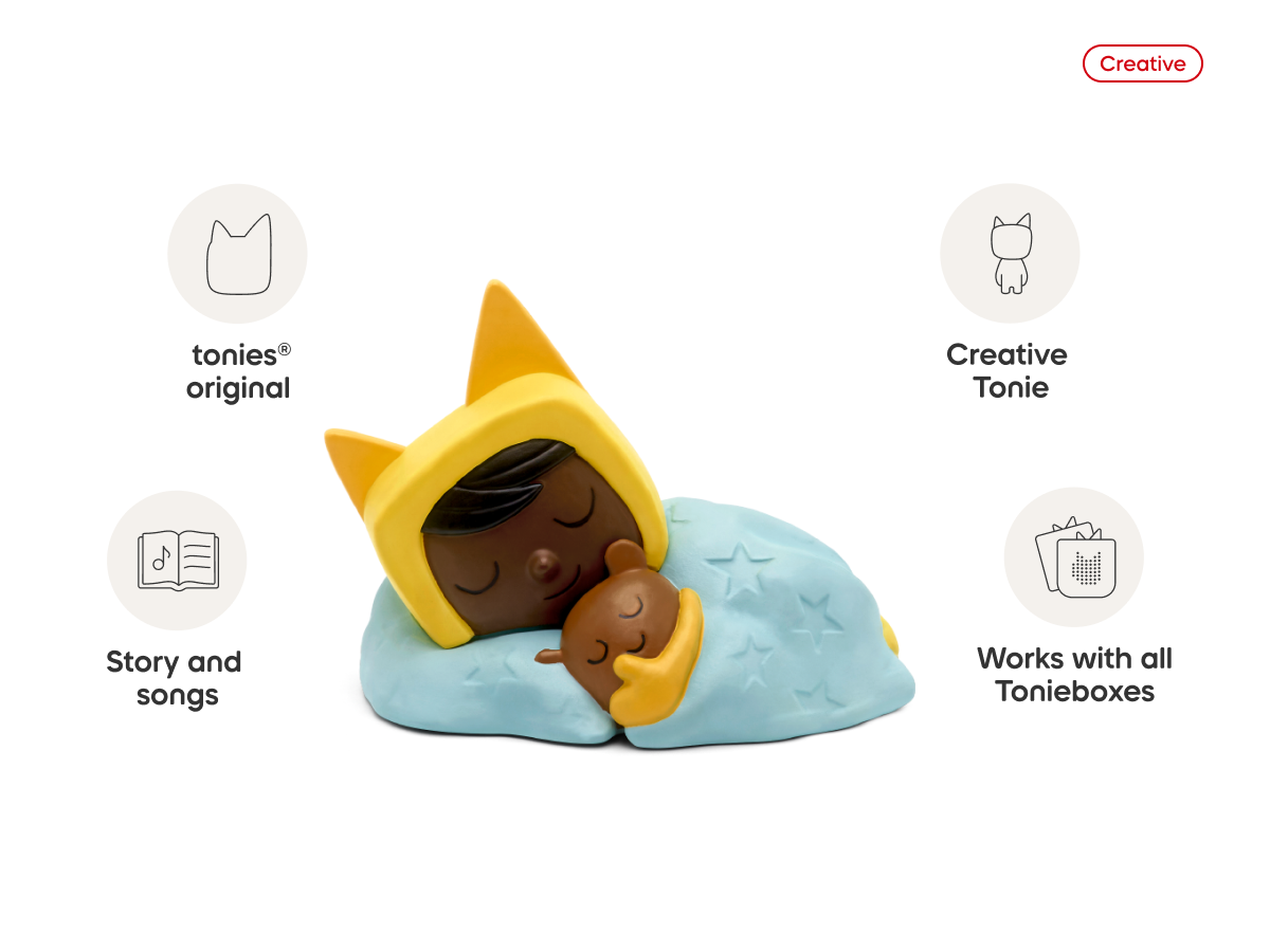 Sleepy Creative-Tonie audio figurine from the sleep category, inspiring audio journeys and imaginative play