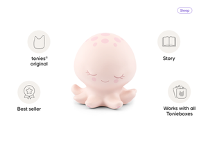 Sleepy Octopus: Bedtime Story from the Ocean Tonie audio figurine, inspiring audio journeys and imaginative play