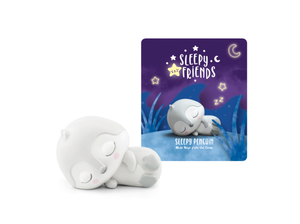 Sleepy Penguin: White Noise from the Ocean Tonie audio figurine with content illustration