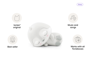 Sleepy Penguin: White Noise from the Ocean Tonie audio figurine, inspiring audio journeys and imaginative play