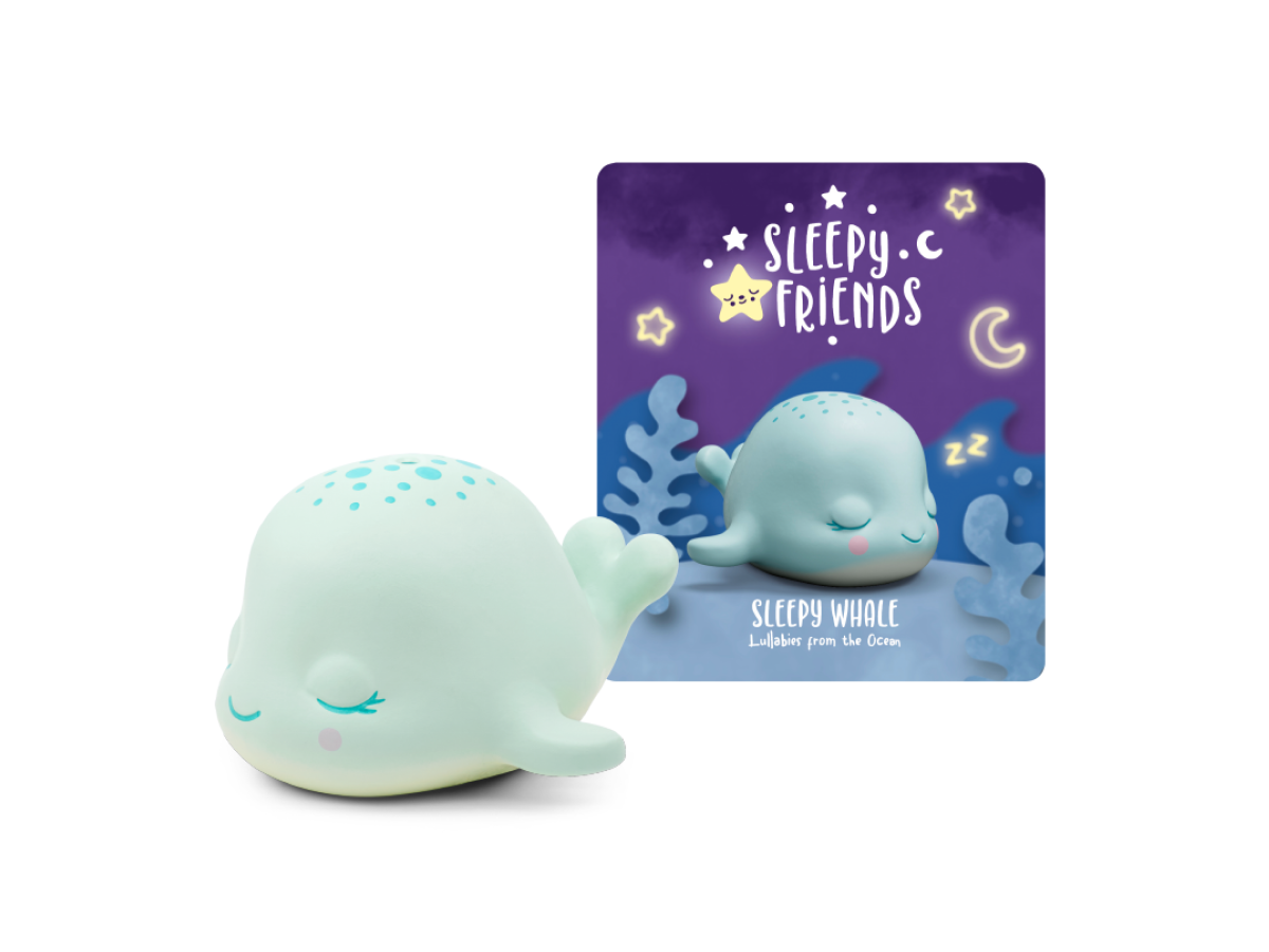 Sleepy Whale: Lullabies from the Ocean Tonie audio figurine with content illustration