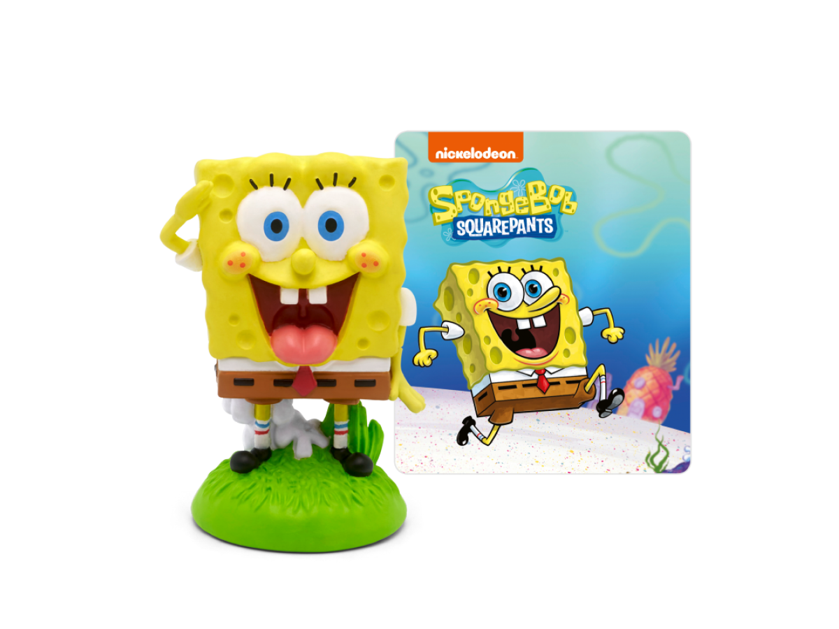 SpongeBob SquarePants Tonie audio figurine with content illustration